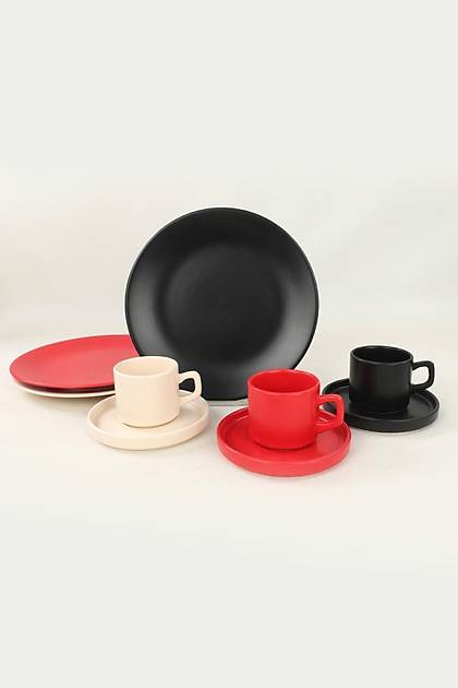 Noble Matte Pasta- Tatl Takm 18 Para 6 Kiilik - 950/975