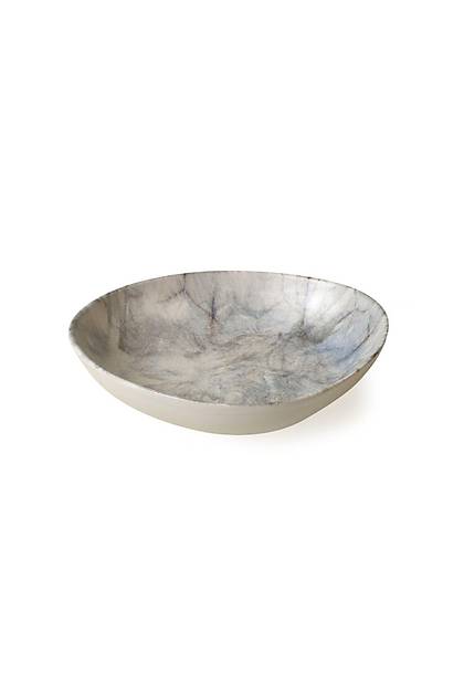 Wavy Marble Yemek Taba 23 Cm 6 Adet 17675