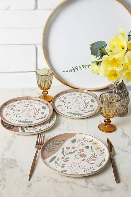 Soft Bloom Nordic Pasta Taba 22 Cm 4 Adet 22876-77