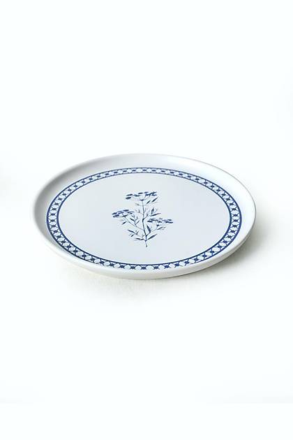 Blue Blossom Nordic Yemek Takm 24 Para 6 Kiilik 21428-29-30