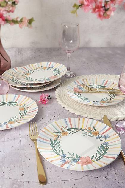 Soft Flowers Pasta Taba 20 Cm 6 Adet 22322