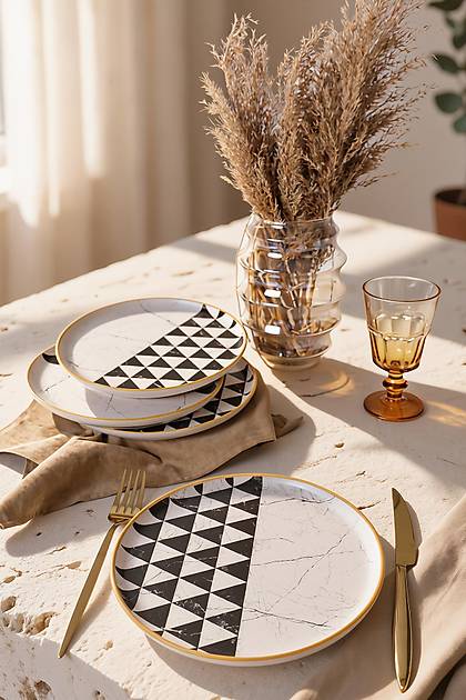 Trigon Nordic Pasta Taba�� 22 Cm 4 Adet 18767