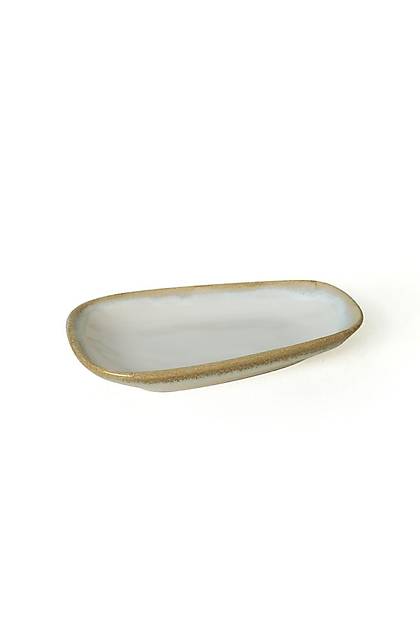 Hardal Sar / Krem Tetra Kayk Tabak 28-21 Cm Q46-Q44