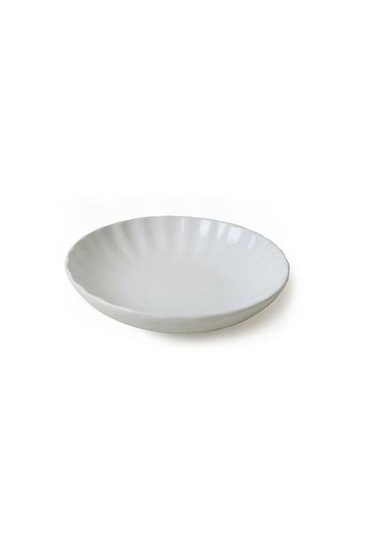 Beyaz Sirius Yemek  Taba 20 Cm 6 Adet 004
