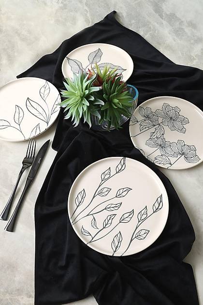 Leaf Traces Nordc Pasta Taba 22 Cm 4 Adet  / 22881-82-83-85