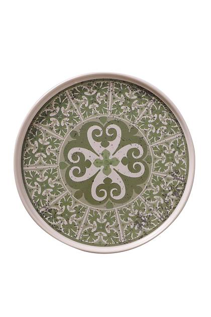 Timeless Green Stackable Servis Taba�� 27 Cm 4 Adet 21975