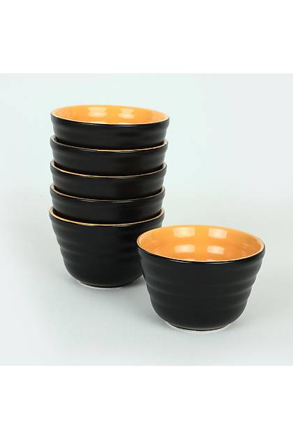Messe Mat Siyah - Sar Neva erezlik 10 Cm 6 Adet