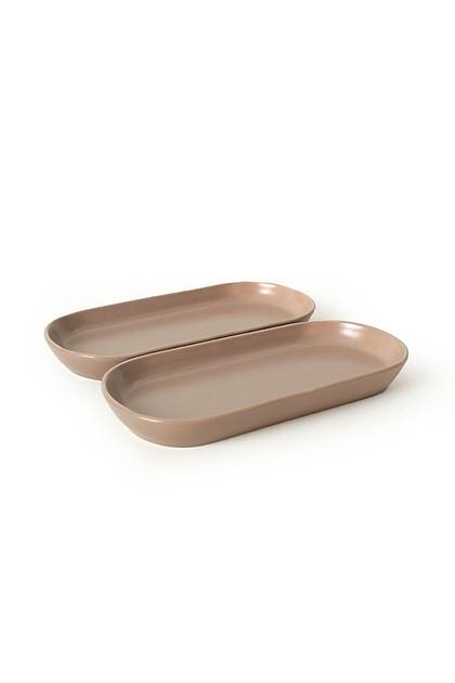 Mat Toprak Noyan Kayk Tabak 2 Adet 26 Cm 977