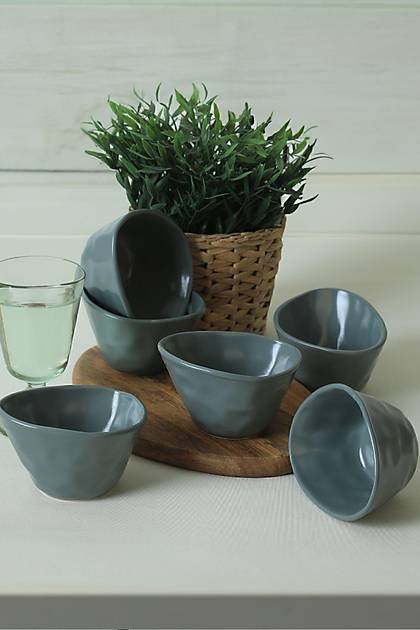 Mat Ak Yeil Trior erezlik 12 Cm 6 Adet 324