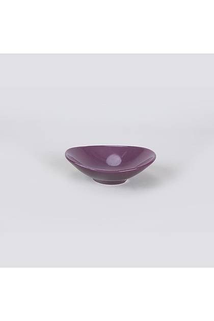 Oval Mor Yemek Takm 24 Para 6 Kiilik