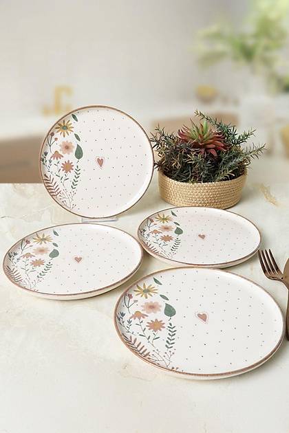 Soft Bloom Nordic Pasta Taba 22 Cm 4 Adet 22875