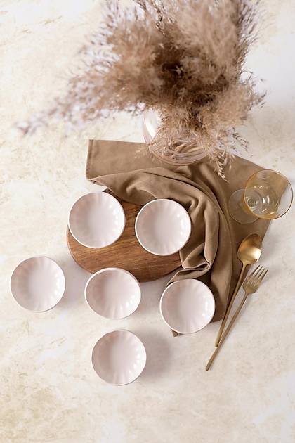 Mat Krem Sirius �erezlik / Sosluk 10 Cm 6 Adet 950