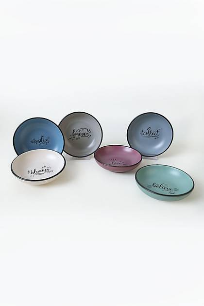 Keraart Rainbow Motto Halka Sosluk / erezlik 13 Cm 6 Adet