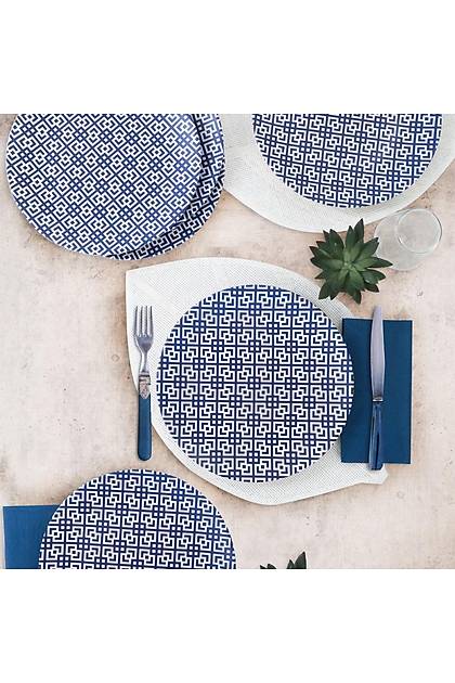Blue Ege Servis Taba 25 Cm 6 Adet - 17925