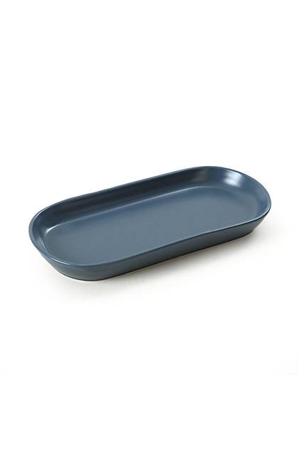 Mat Mavi Noyan Kayk Tabak 2 Adet 26 Cm - 399