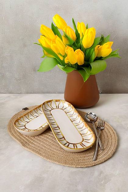 Worn Gold Noyan Kayk Tabak 26 Cm 2 Adet 22967
