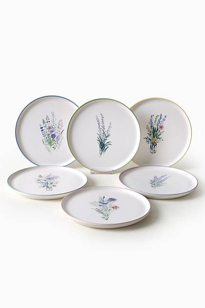 Keraart Elegant Blossoms Pasta Taba 22 Cm 6 Adet 21788-93