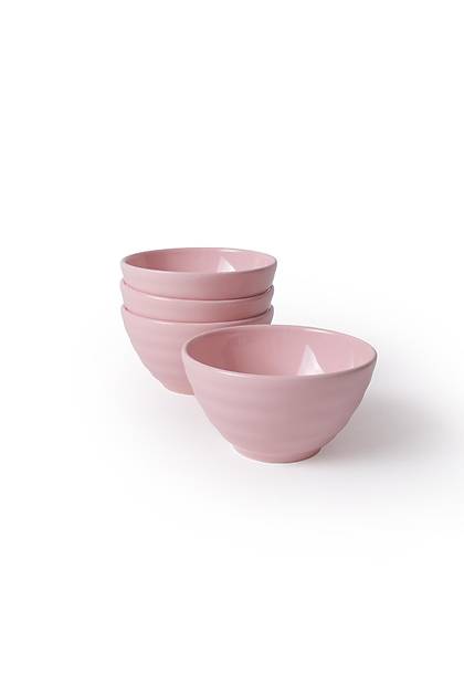 A��k Pembe Escargot Kase 14 cm 4 Adet 551