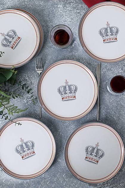 Keraart Royal Majesty Pasta Taba 22 Cm 6 Adet 21622