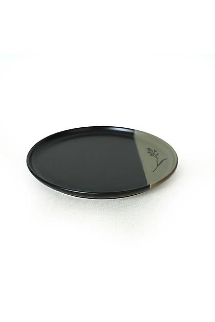 Keraart Trace Of Black Nordic Servis Taba 28 Cm 6 Adet 21487