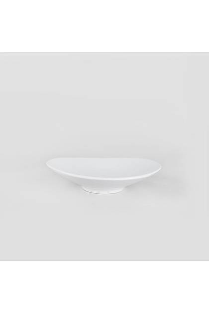 Oval Beyaz Yemek Takm 24 Para 6 Kiilik