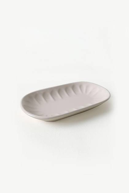 Krem Badem Kayk Tabak 22 Cm 2 Adet 030