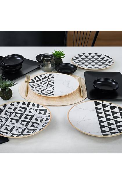 Trigon Marble Kahvalt Takm 12 Para 4 Kiilik