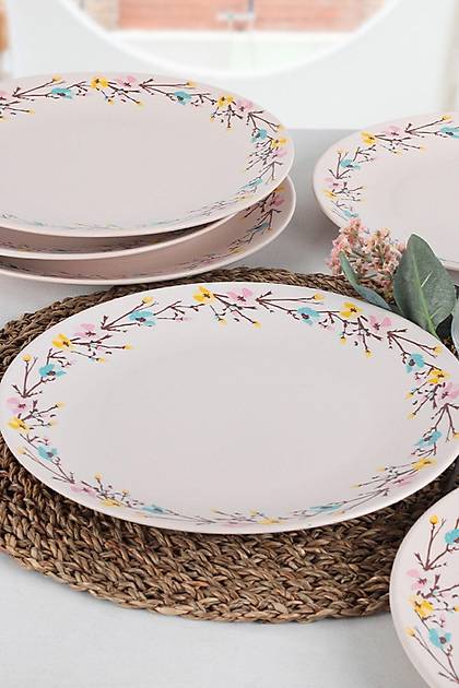 Keraart Tomurcuk Servis Taba 25 Cm 6 Adet
