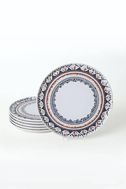 Keraart Ethnic Nordic Servis Taba 28 Cm 6 Adet 21618