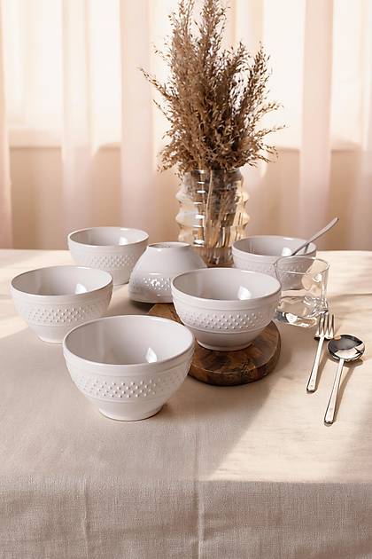 Beyaz Rice Kase 14 Cm 6 Adet 006