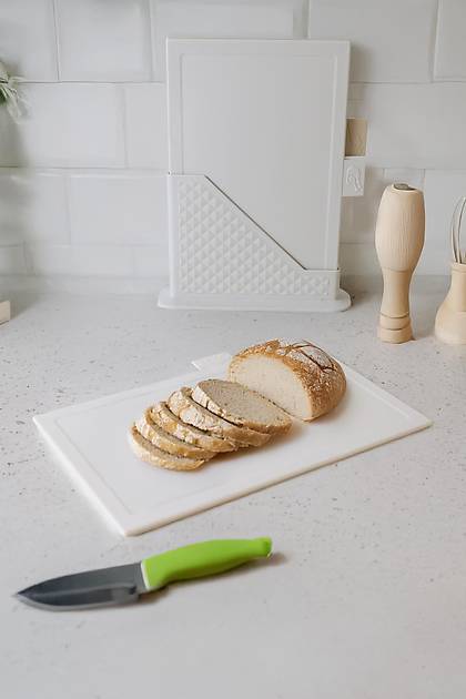 Standl� Kesme Tahtas� Seti 4 par�a - Krem