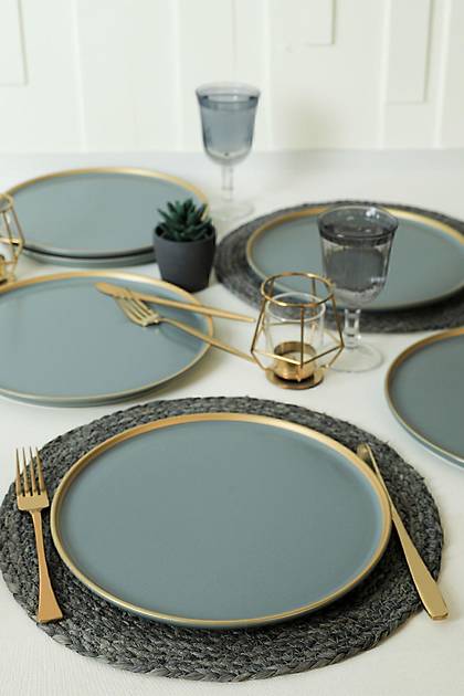 Mat Yeil Gold File Nordic Servis Taba 28 Cm 6 Adet 324
