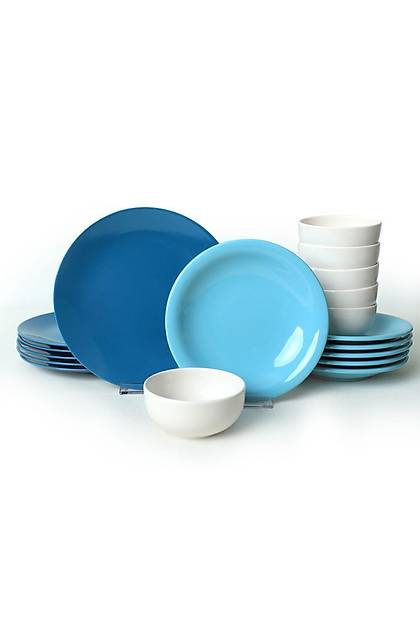 Blue Mix Yemek Takm 18 Para 6 Kiilik 031-413-420