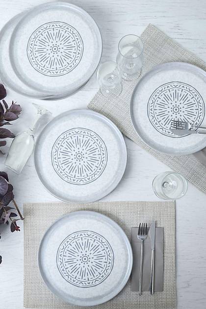 Keraart Stone Nordic Servis Taba 28 Cm 6 Adet 21427