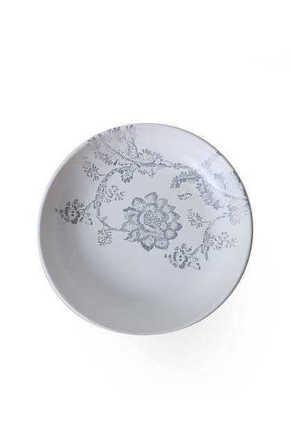 Keraart Silver Bloom Yemek Taba 18 Cm 6 Adet 21469