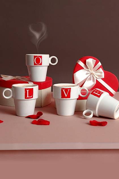 Love Kupa 10 Cm 4 Adet