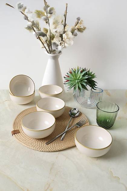 Bronze Bloom Bulut Kase 12 Cm 6 Adet 22928