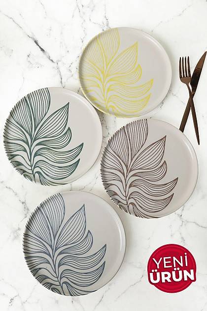 Leaf Harmony Nordc Pasta Taba 22 Cm 4 Adet / 22974-77