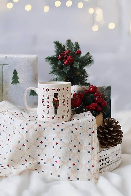  New Year Kurun Asker Kupa 10 Cm ok Renkli