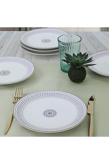 Round Mande Pasta Taba 20 Cm 6 Adet - 19868