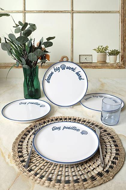 Ocean Muse Nordc Pasta Taba 22 Cm 4 Adet 22951-52
