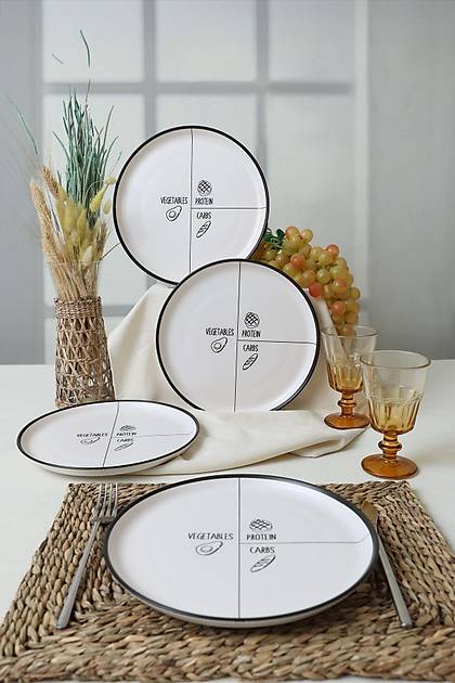 Savory Hitit Servis Taba 25 Cm 4 Adet 23039