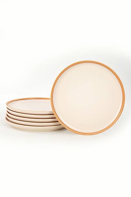 Nordic Gold Mat Krem Pasta Taba 22 Cm 6 Adet - 950