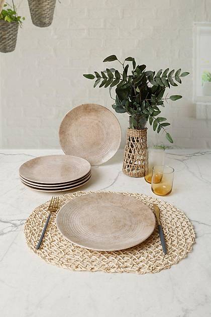 Vintage Ege Servis Taba 26 Cm 6 Adet 19971