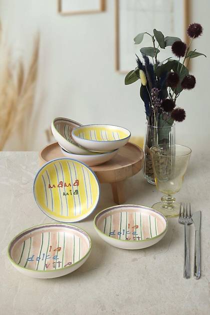 Mama Mia & La Dolce Vita Halka erezlik / Sosluk 13 Cm 6 Adet 22724-25