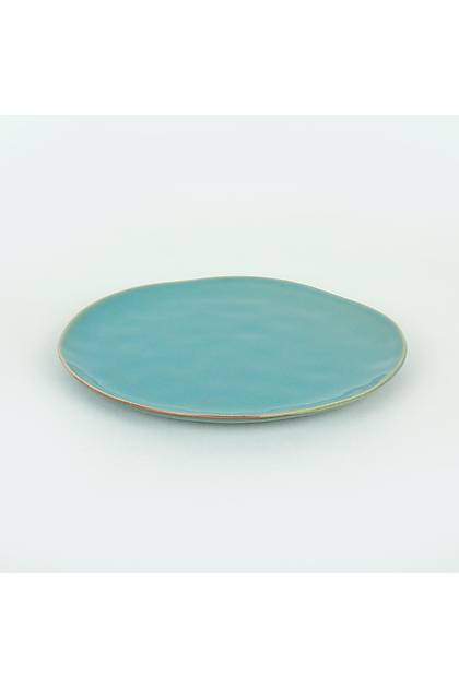Teal Organik Servis Taba 26 Cm 6 Adet - Q06