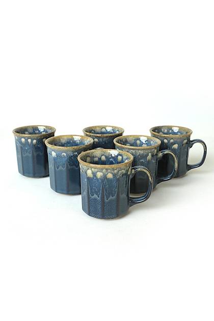 Shizen Mavi Herakles Kupa 9 Cm 6 Adet Q39