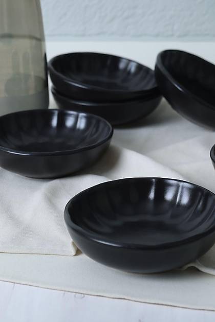Mat Siyah Sirius erezlik / Sosluk 12 Cm 6 Adet 956
