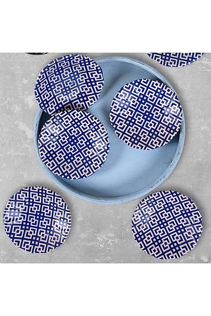 Blue ay Taba 6 Adet - 17925