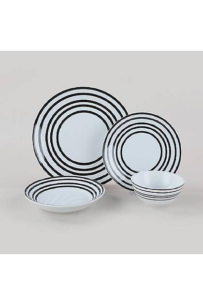 Ring Yemek Takm 24 Para 6 Kiilik